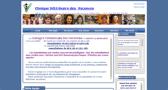 Desktop Screenshot of clinique-veterinaire-voconces-vaison.com